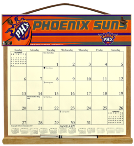 Phoenix Suns Calendar Holder
